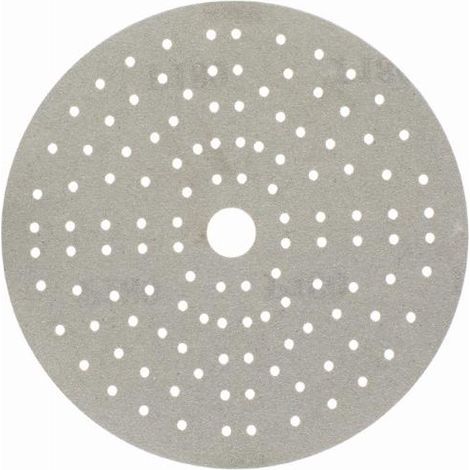 Mirka – Disque abrasif 150mm grain 120 – Mélange céramique et oxyde d'aluminium – Revêtement anti-poussière – Pour ponçage métal et bois dur (1/6)