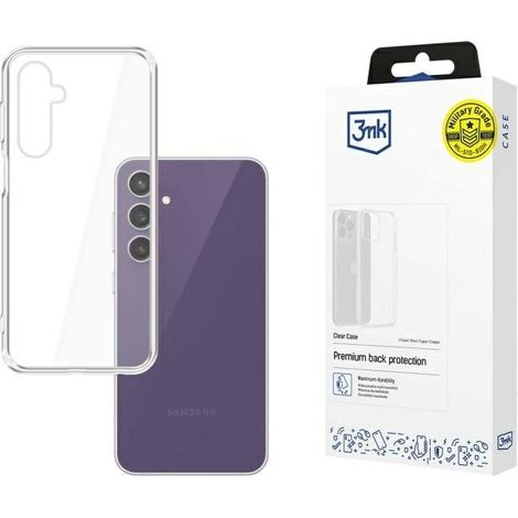 Custodia trasparente 3mk per Samsung Galaxy S24 FE.