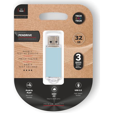 Memoria usb basic blue sky pendrive 32 gb