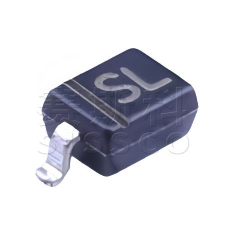 Changdian/Changjing B5819WS SMD Schottky Diode SOD-323 electronic components, pack of 5.