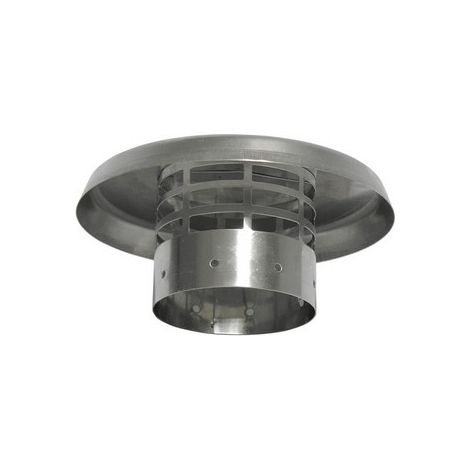 CAPPELLO IN ACCIAIO INOX LUCIDO   DIAM.80 Diam.80 STABI