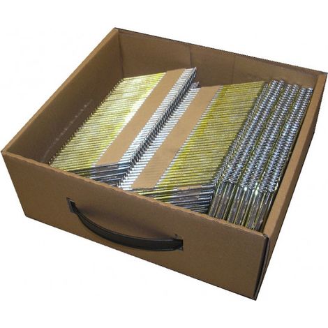 34° Streifennägel 3,1x90mm Ring blank Paslode Senco Tjep Prebena Hikoki 3,0M-EN13799.1
