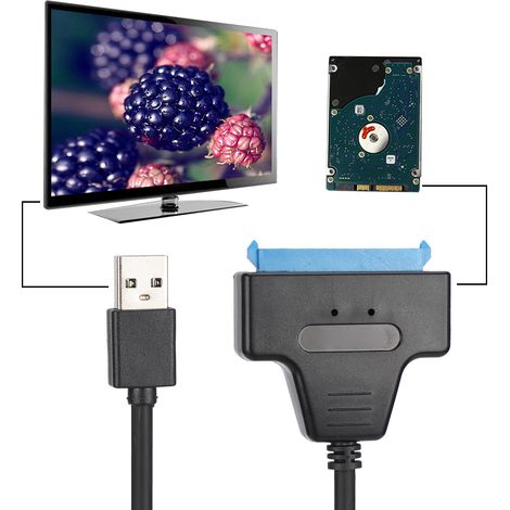 USB 3.0 zu SATA-Kabel für SSD, Festplatten-Datenübertragungskabel