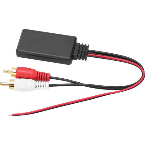 Adaptateur Bluetooth pour autoradio stéréo 2RCA, câble audio AUX sans fil, remplacement pour Kenwood (1/5)