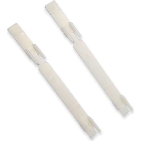 Lot de 2 charnières de service pour charnière en nylon pour porte de caravane ou camping-car SFD 26430 HP7 charnières de porte en nylon porte de service (1/5)