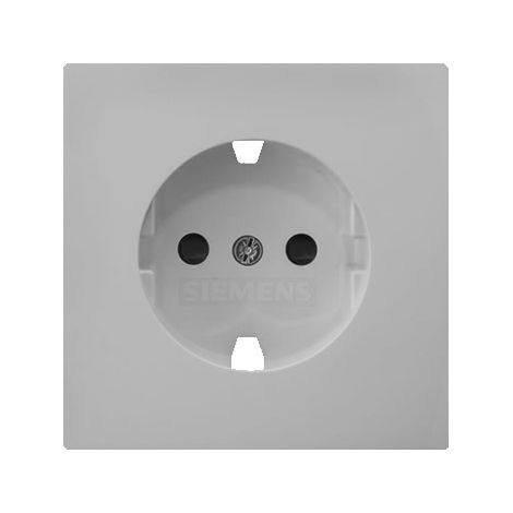 Spina schuko platino metallico Siemens Delta Style 5UH12724PM