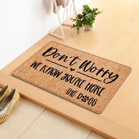 Tapis D'Accueil - Fibre De Polyester - 40 X 60 Cm - Pile Bas - Usage Intérieur Et Extérieur - 1 Pièce (1/5)