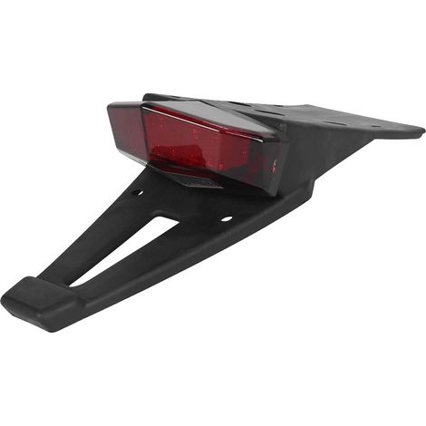 Fanale posteriore a LED, compatibilità universale, facile installazione, stile B rosso (1/2)