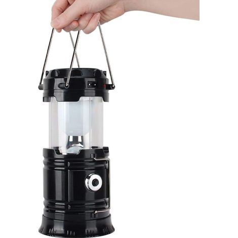 AIDUCHO Solar-LED-Campinglaterne und USB-Taschenlampe für den Outdoor-Einsatz, geeignet für Notfälle, Stürme, Stromausfälle, tragbare Outdoor-Laternen (1/5)