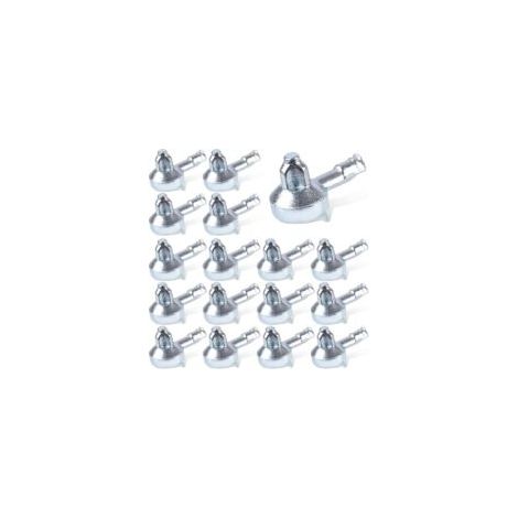 16 pasadores de soporte de zinc para estantes, compatibles con IKEA, para estantes estables - Crezuo (1/4)