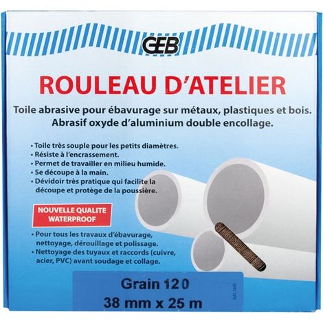 Rouleau atelier waterproof 38mmx25 m - GEB