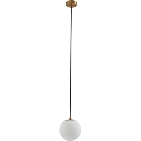 Ceiling Lightdimmable 'Bidolo' made of Glass for Bathroom