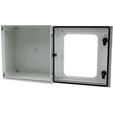 Coffret mural RS PRO en Fibre de verre renforcé en polyester Gris clair RAL 7035, IP66 ( Prix pour 1 )