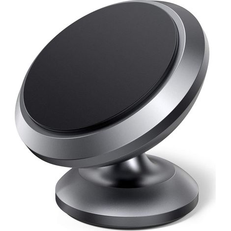 1 support de téléphone de voiture T1 - Adhésif - Argent (1/5)