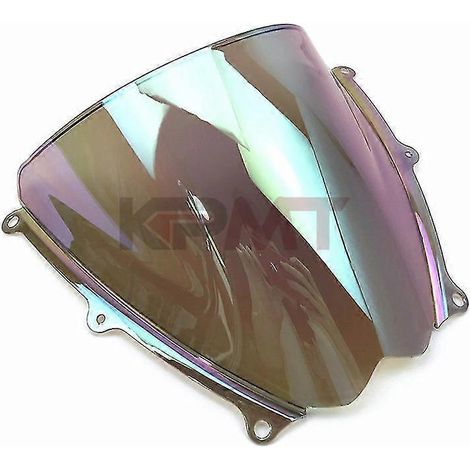 Déflecteurs de vent en verre pour pare-brise de moto Suzuki GSX-R1000 K7/K8 (2007-2008) - Transparent irisé (1/5)