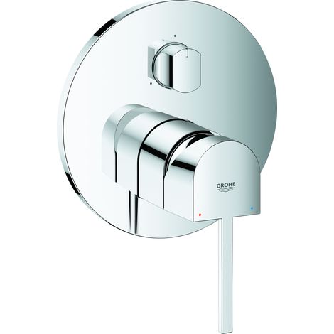 Mezclador monomando Grohe Plus, con desviador de 3 vías, (1/4)