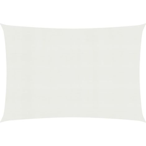 Vela de sombra para sombrilla 160 g/m² HDPE 2,5 x 3 m blanco 020008999 (1/5)