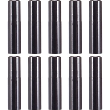 Convient pour 10 embouts de câble de vélo colorés, clips d'extrémité de câble, ensembles d'embouts de câble de vitesse et de frein de vélo (alliage d'aluminium).