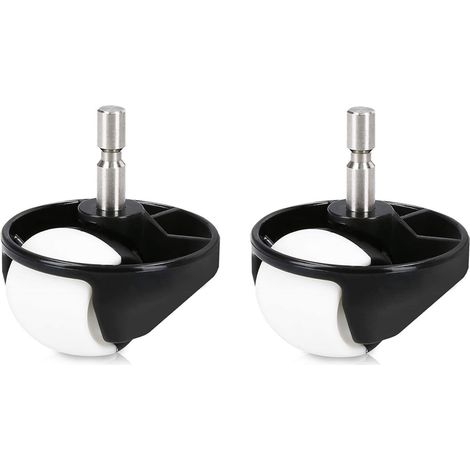 Pack de 2 roues avant pour iRobot Roomba 500/600/700/880/980 Noir (1/5)