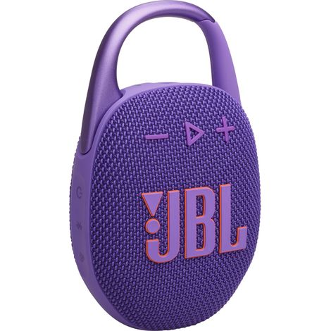 JBL - Clip5 Portable Bluetooth Speaker - Purple