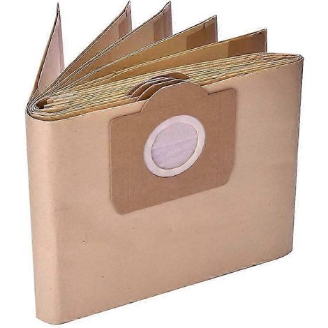 Packung mit 10 Papierfilter-Staubbeuteln 6.959-130.0 A 2201/2204/2504 für WD3 Nass- und Trockensauger WD3P (1/5)