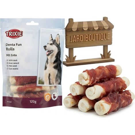 Rolls au Canard (Duck Rolls) Friandises à mâcher pour Chien 120 g - Trixie