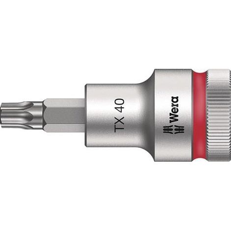 Wera punta de vaso 8767 C HF TORX 1/2" T40 longitud 60 mm - 5003834001 (1/5)