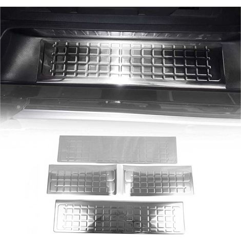 OMAC Couverture de Seuil de Porte pour Peugeot Expert / Traveller 2016-2026 L2 L3 INOX (1/5)