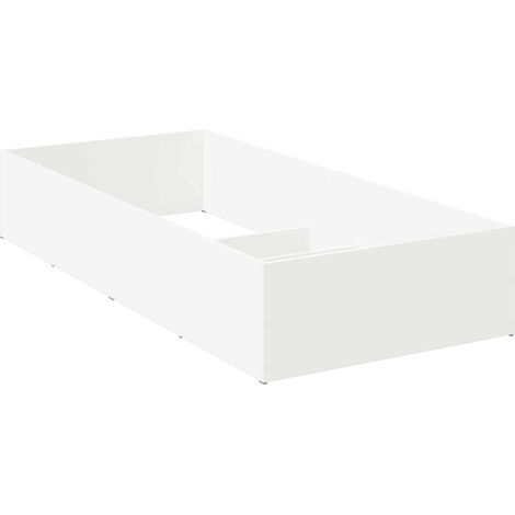 Entourage de lit pour sommier réglable Blanc 70 x 200 cm vidaXL (1/5)