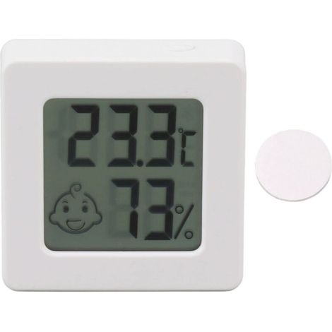 Mini Hygromètre Thermomètre Haute Précision Compact Portable Numérique Jauge D'humidité De La Température Mètre pour La Cuisine À Domicile (1/5)