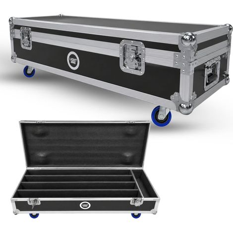 LIGHT4ME SWEEPER BAR 10x15 CASE 4IN1 Transportbox für 4 LED-Streifen, Fach für Zubehör, 4 Rollen, Verriegelungsmechanismus (1/5)