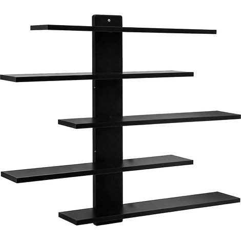 Étagère Flottante pour Figurines – Présentoir Mural en Bois pour Figurines d'anime, Poupées, Statues et Ornements Décoratifs, étagère Flottante Minimaliste Peu Encombrante, 14,6 X 2,4 (1/5)