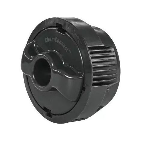 Pièce de rechange pour distributeur de produits chimiques Intex Coleman Airjet AGP ChemConnect P08220 : distributeur de pastilles de chlore flottantes noires (1/2)