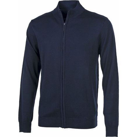 Pull de travail zip central Penduick Full Zip Jumper Marine M