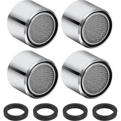 Ein Set aus 4 Strahlreglern, Strahlreglern für Küchenspülenarmaturen, Filtern, Innengewinde, wassersparend, geeignet für Badezimmer und Küchen. (1/5)