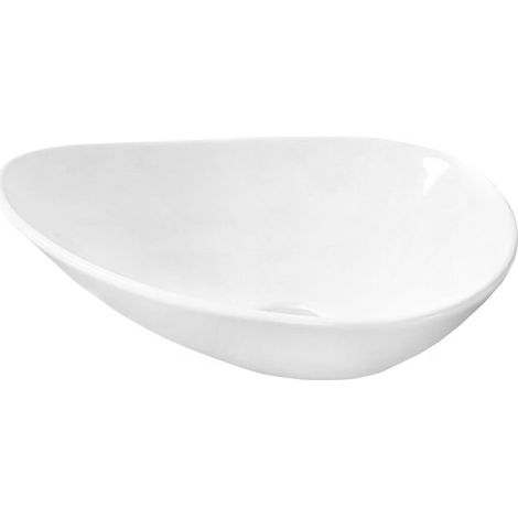 Mexen Lorena Aufsatzwaschbecken 53 x 41 cm, Weiß - 21295300 (1/2)