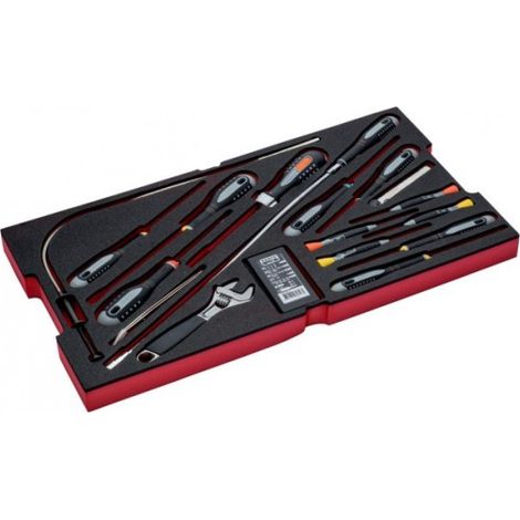 BAHCO - Jeu de douilles, module pour 4750RCHDW01 Caisse rigide à usage intensif - 45 pcs