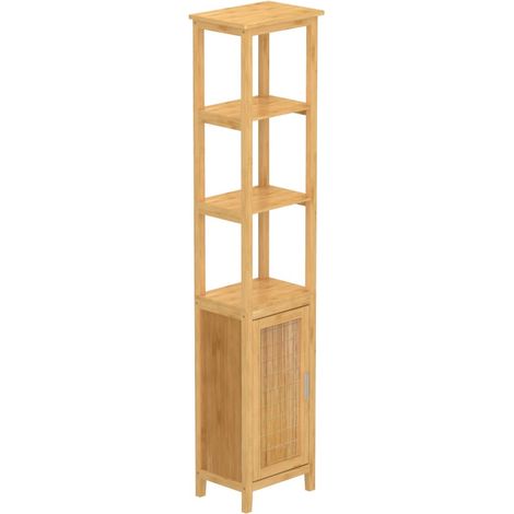 Bambus Hochschrank, mit 3 Fächern
