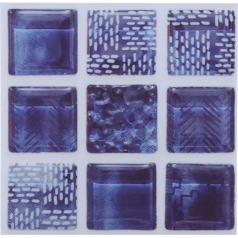 6Pcs Autocollants Mural Mosaïque Adhésifs Cuisine Anti-Graisse Décor Salle de Bain (FX705) (1/5)