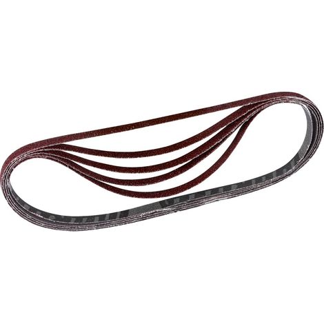 P-43343 Lija de banda 13 x 533 mm, 80G, 5 pcs