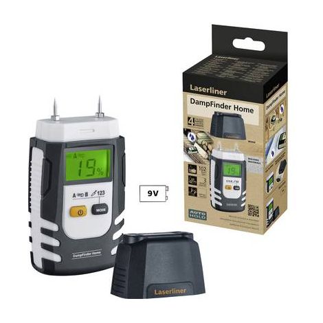 Laserliner Higrómetro profesional negro medición de humedad