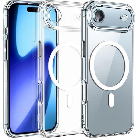 Etui De Chargement Sans Fil Magsafe - iPhone 17 Air - Couverture Rigide Hybride - 1 Piece (1/5)