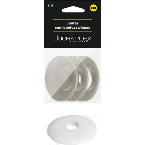 Pack 4 Juntas Semicónicas Blancas – 3/8" - 1"1/2  Medidas  Accesorios Fontanería: 3/8''