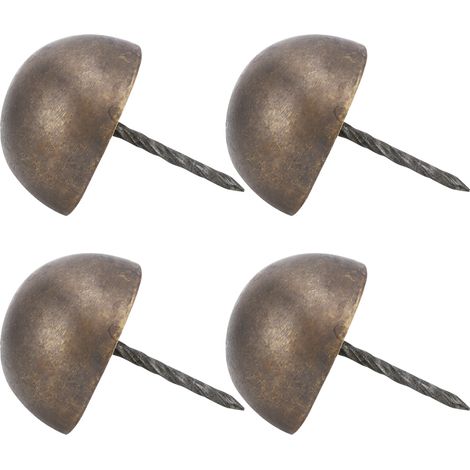 clous décoratifs à tête ronde, couleur bronze antique, accessoires pour meubles de canapé, 3cm-6cm-5cm, couleur bronze. (1/5)