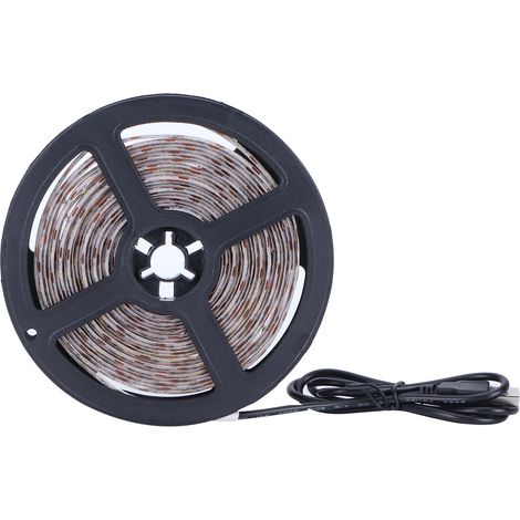 Bande LED USB étanche et flexible pour décoration de chambre, rétroéclairage TV
