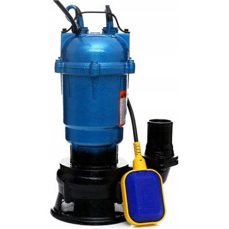 Pompe pour eaux sales flotteur broyeur 21m3-h 2850W