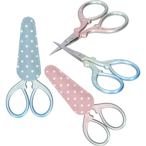 Ciseaux vintage, petits ciseaux, coupe-fil, coupe-feuilles de thé, coupe-fil pour point de croix (1/5)
