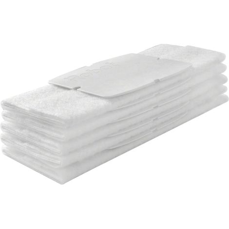 iRobot Braava Jet Serie 200, Panni per Pulizia a Secco 10x, Monouso, Parti Originali, Compatibile con Braava Jet Serie 200, Bianco