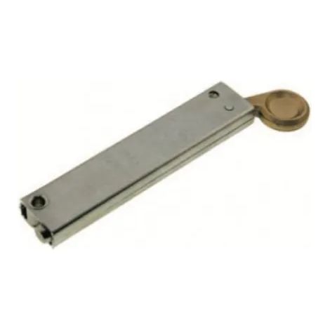 PALETTO A MOLLA AMBIDESTRO INOX/OTTONE (1/2)
