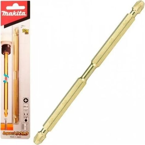 Punta cacciavite Makita b-45294 150 mm doppia estremità resistente